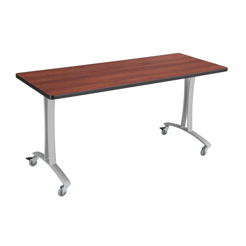 Symple Stuff Fullwood Training Table with Caster Wheels Wayfair